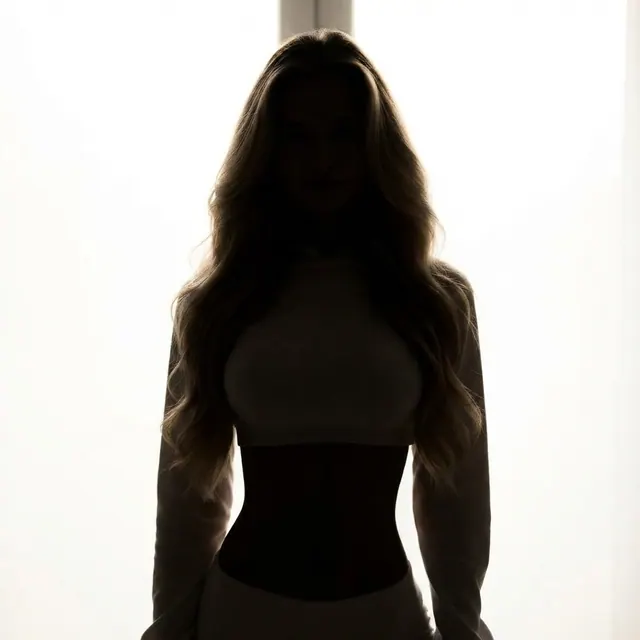 Backlit silhouette