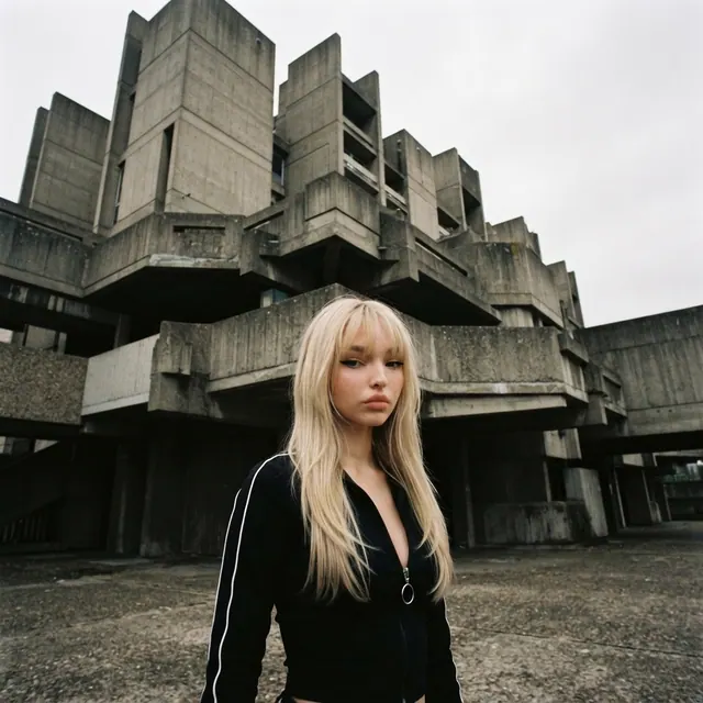Concrete brutalism