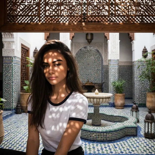Moroccan riad