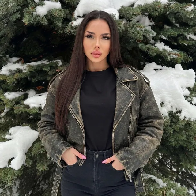 Leather jacket